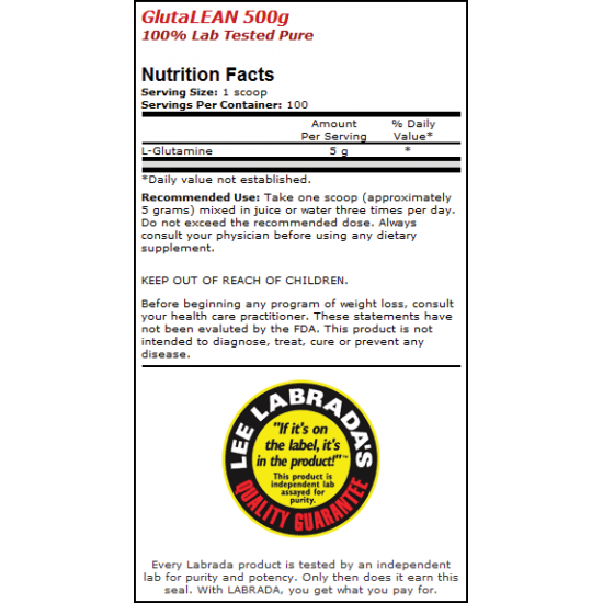 لابرادا جلوتامين