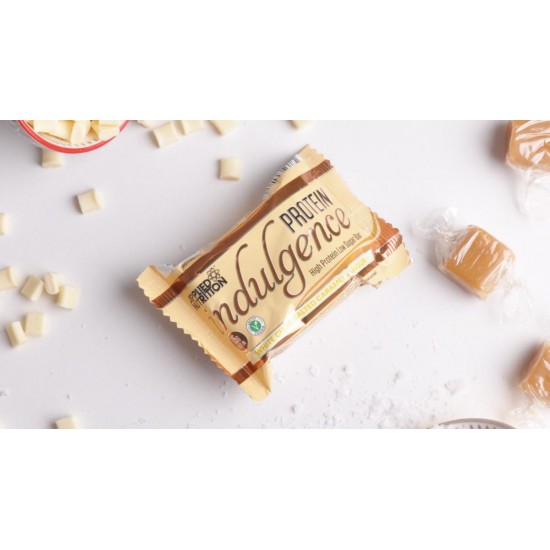   اندلجنس بروتين بار فيقان شوكولاته غامقه بالكراميل 