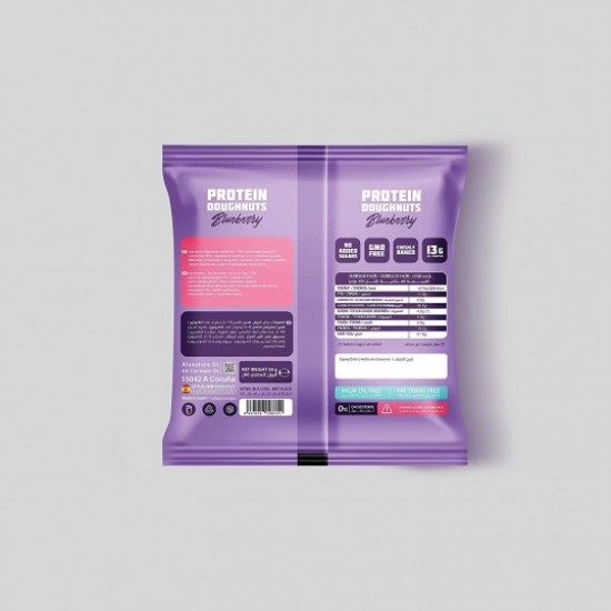 دونات بروتين تريبل تشوكلت