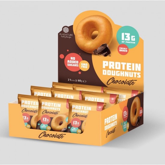 دونات بروتين تريبل تشوكلت