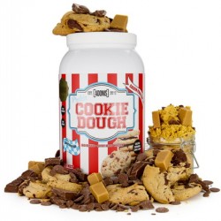 بروتين كوكي دو بروتين (كازين بروتين)سولتد كراميل ورقائق الشوكولاته