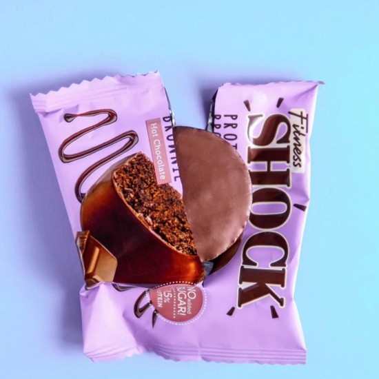 فتنس براوني بروتين هوت تشوكلت