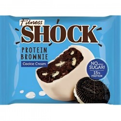 فتنس براوني بروتين كوكيز كريم 