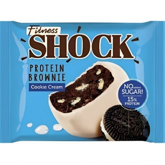 فتنس براوني بروتين كوكيز كريم 