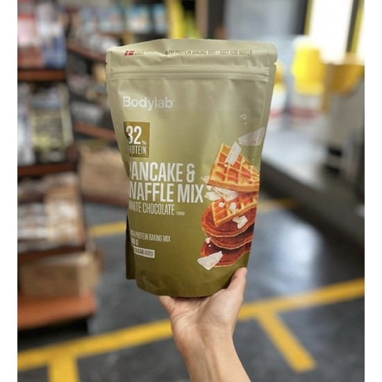 خليط البانكيك والوافل بنكهه الشوكولاته البيضاء