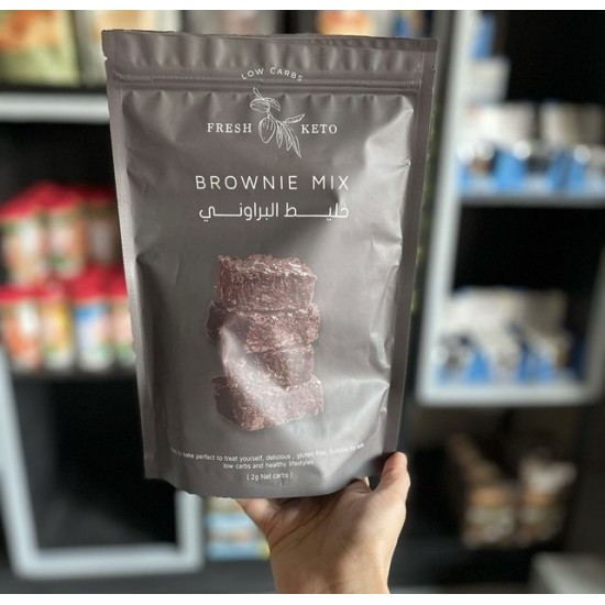 خليط البراوني كيتو 