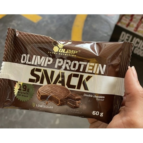 أوليمب بروتين سناك دبل تشوكلت