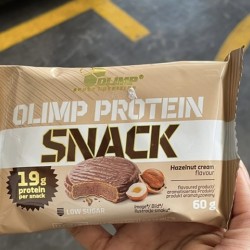 أوليمب بروتين سناك بكريمه البندق