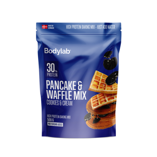 خليط البانكيك والوافل بنكهه كوكيز كريم