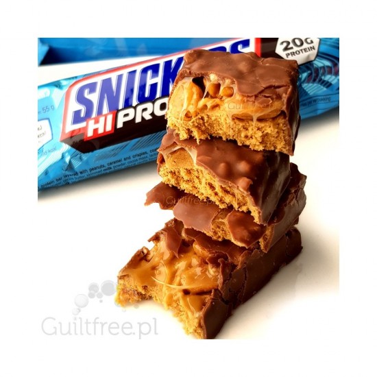  سنيكرز هاي بروتين بار مقرمش