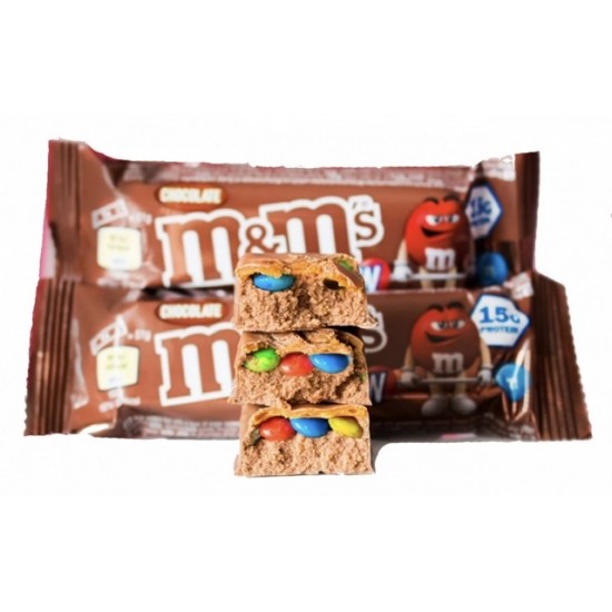 ام اند امز هاي بروتين بار بالشوكولاتة 