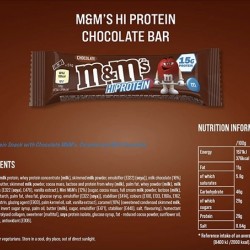 ام اند امز هاي بروتين بار بالشوكولاتة 