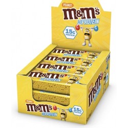 ام اند امز هاي بروتين بار بالفول السوداني 