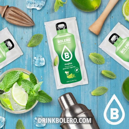 منكهه الماء من بوليرو موهيتو