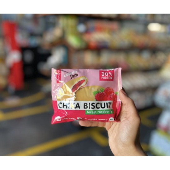 شيكا بسكوت بحشوه توت العليق 