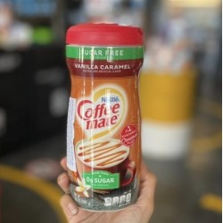 مبيض القهوه بنكهه فانيلا كراميل خالي من السكر 