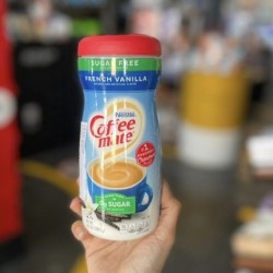 مبيض القهوه بنكهه الفانيلا الفرنسية  خالي من السكر 