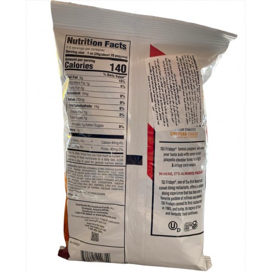 فرايديز هالابينو بوبرز مع جبنه التشيدر