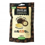 كرات الشوكلاته بالفول السوداني عالي البروتين شيك لاب