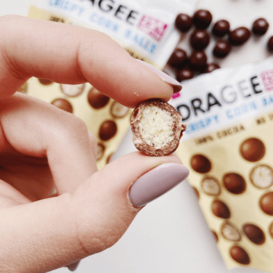 كرات الشوكلاته المقرمشة عالي البروتين شيك لاب