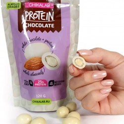 كرات الشوكولاته البيضاء باللوز شيك لاب