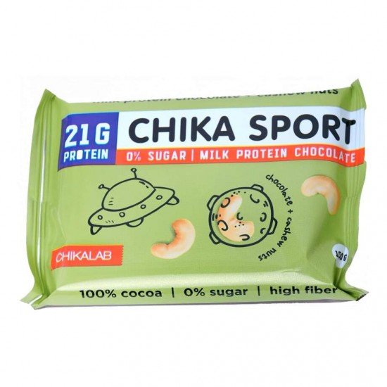 شوكولاته بالحليب والكاجو شيك لاب