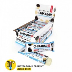 بروتين بار بالشوكولاته البيضاء والكوكيز المقرمش 