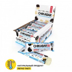 بروتين بار بالشوكولاته البيضاء والكوكيز المقرمش 