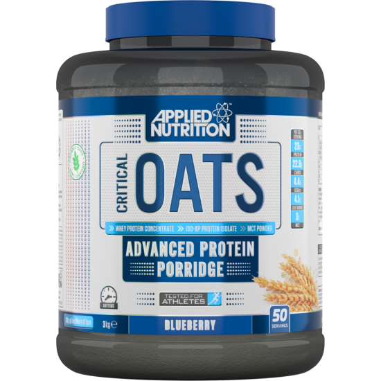 شوفان بروتين بالتوت الازرق