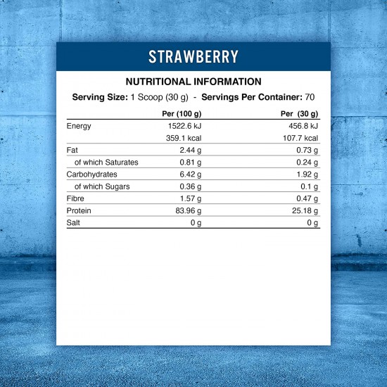 بروتين باودر نباتي فراولة