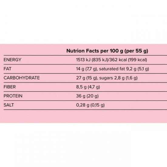  باربيلز بروتين باربالبندق والنوجا 