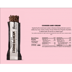  باربيلز بروتين بار كوكيز كريم