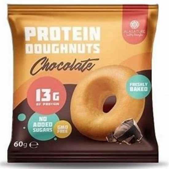 دونات بروتين بالشوكولاته