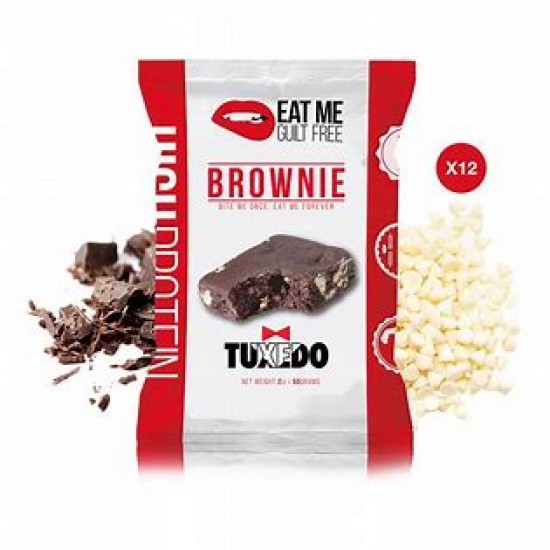 براوني بروتين من ايت مي توكسيدو (كرتون +1مجاناً)