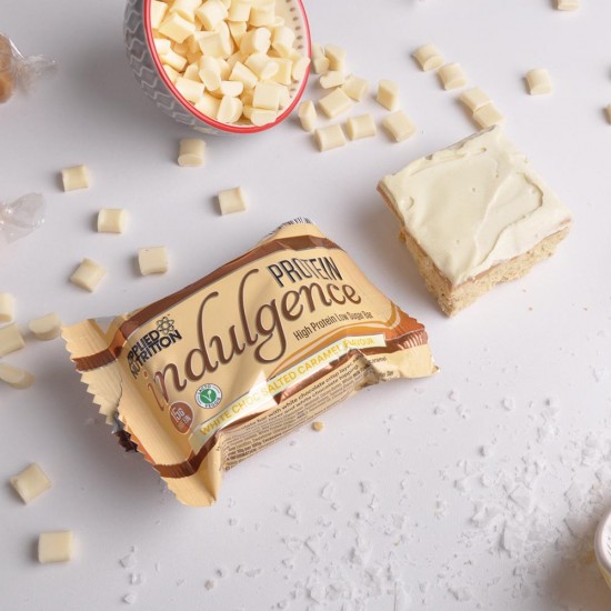  اندلجنس بروتين بارشوكولاته  شوكولاته بيضاء بالكراميل المملح