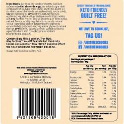  جاستن بروتين كوكيز رقائق الشوكولاته 