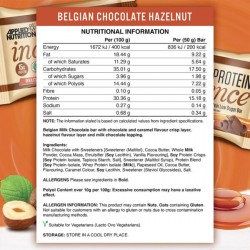  اندلجنس بروتين باربالبندق والكراميل 