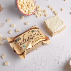  اندلجنس بروتين بارشوكولاته  شوكولاته بيضاء بالكراميل المملح